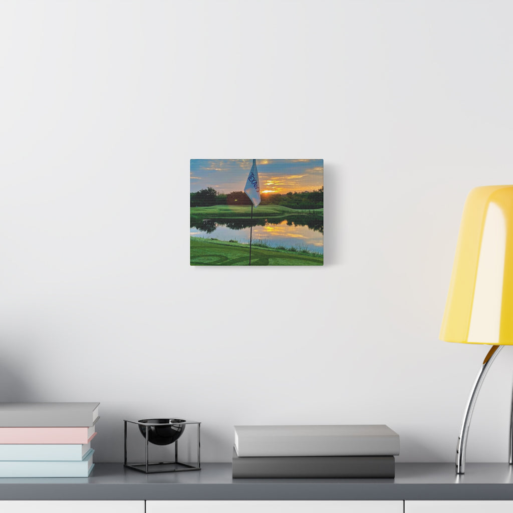 Texas Golf Sunset Canvas