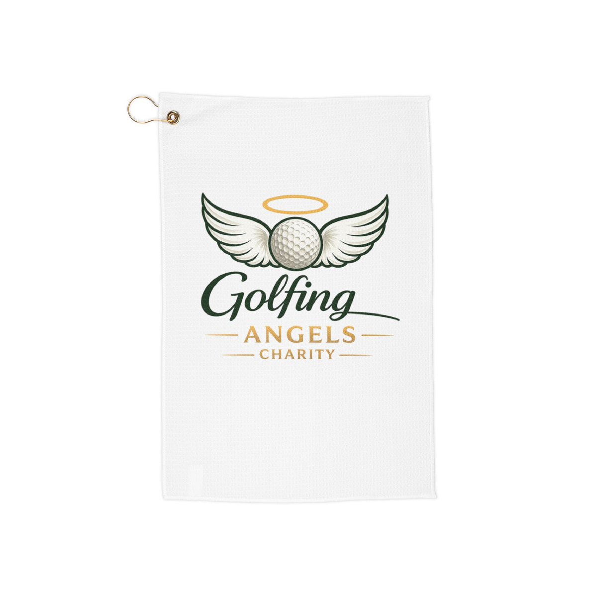 Golf Towel — Golfing Angels Charity Logo Microfiber Towel