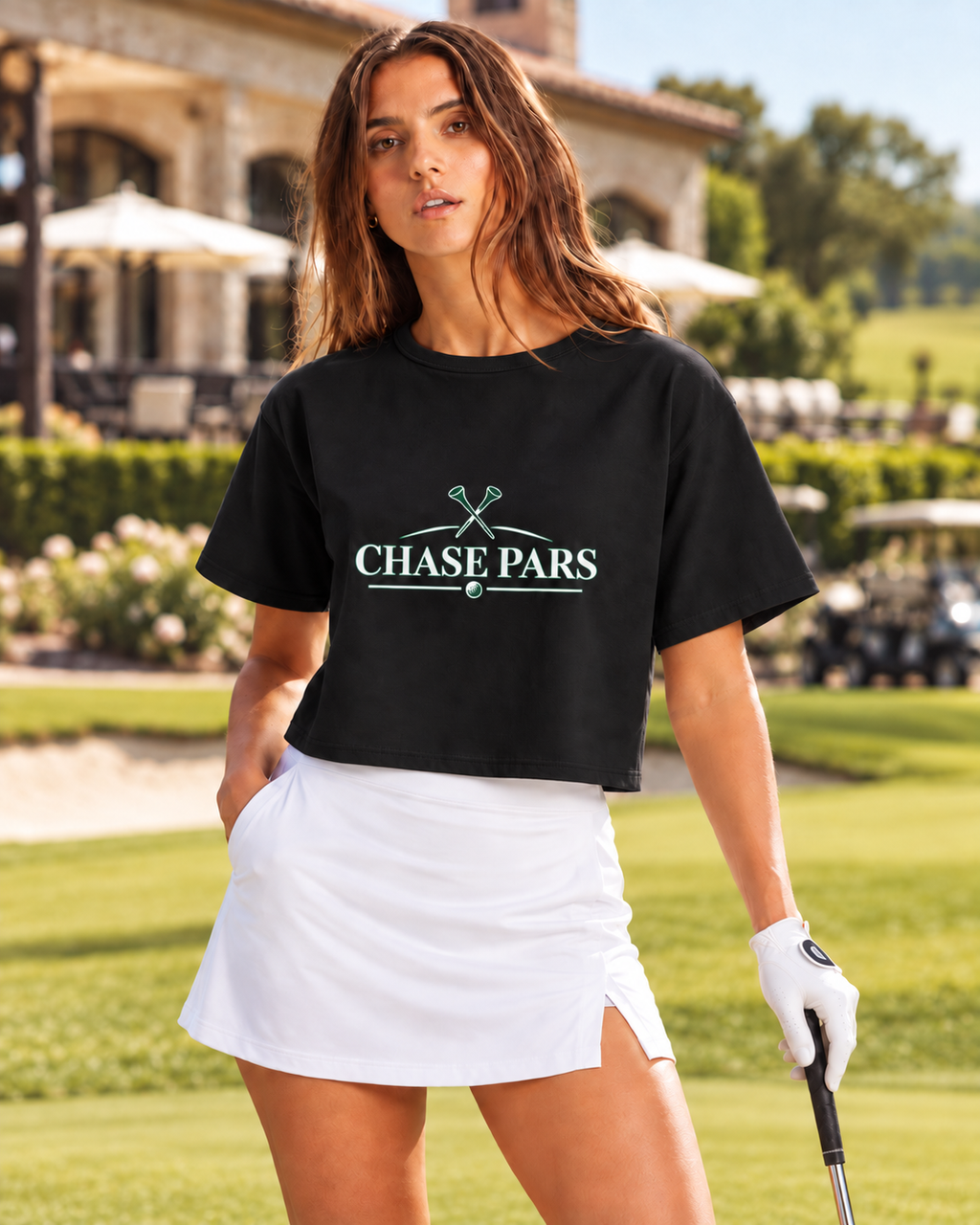 Chase Pars Women’s Cropped Heritage T-Shirt