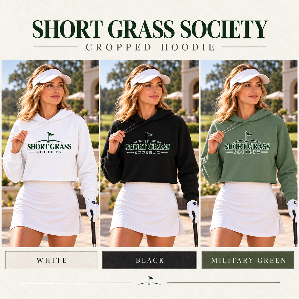 Short Grass Society Women’s Cropped Hoodie