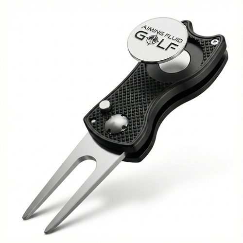 5-in-1 Foldable Divot Tool with Magnetic Ball Marker