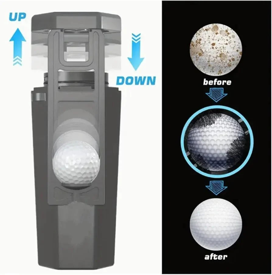 Portable Golf Ball Washer with Clip